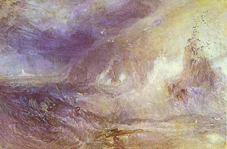 J.M.W. Turner Longships France oil painting art